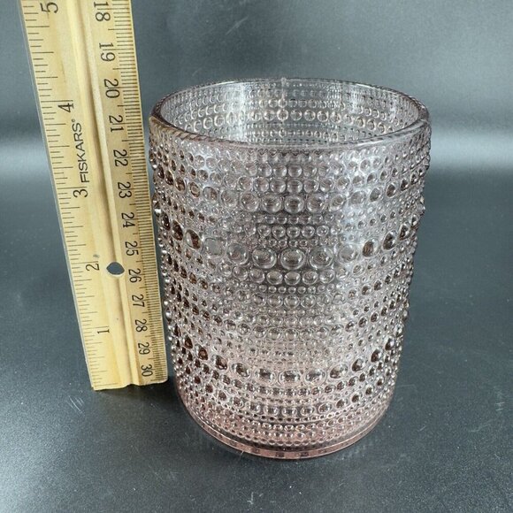 D&V By Fortessa Jupiter Double Old Fashion Glass 10oz Tumbler Set 2 Tumblers VTG - Picture 4 of 13